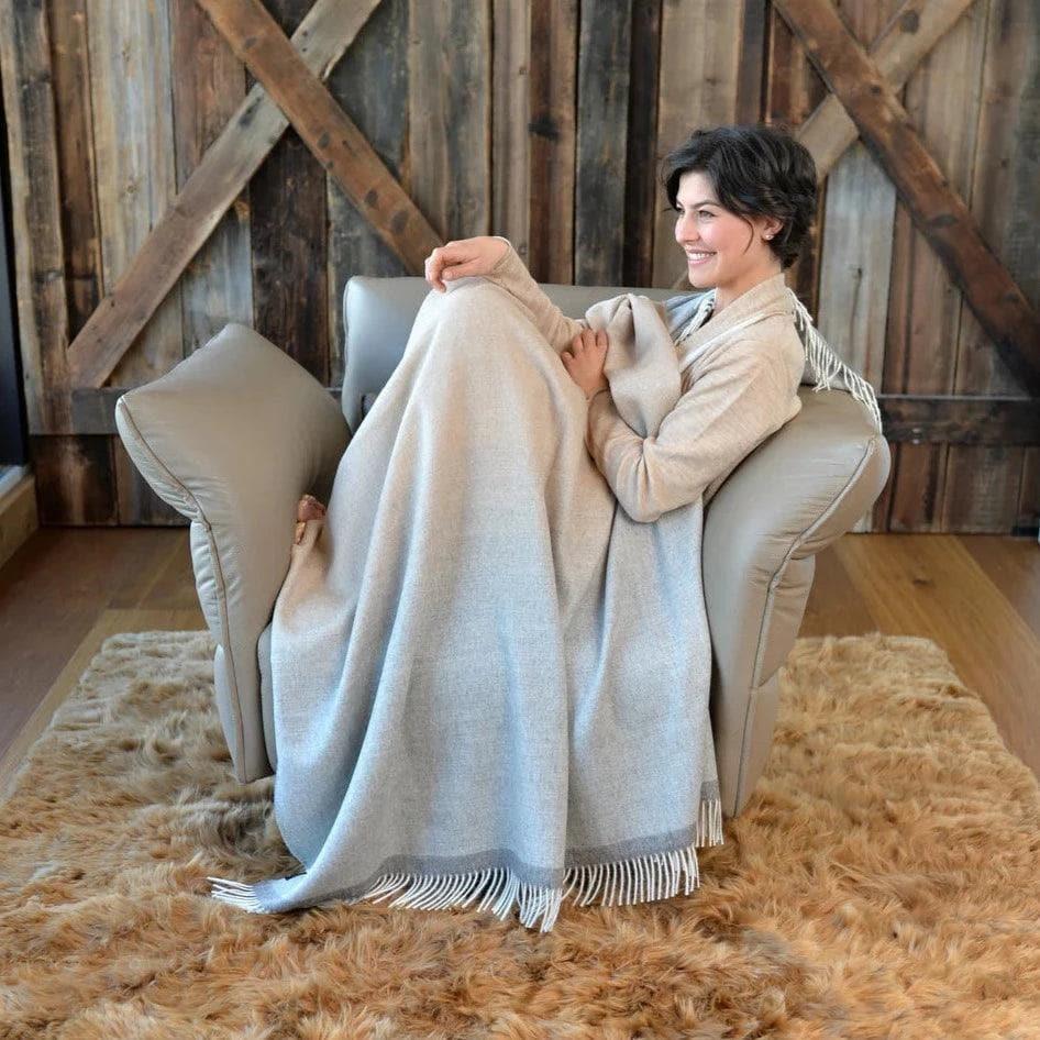 Weich Alpaca - Plaid MERIMA - | Homestorys