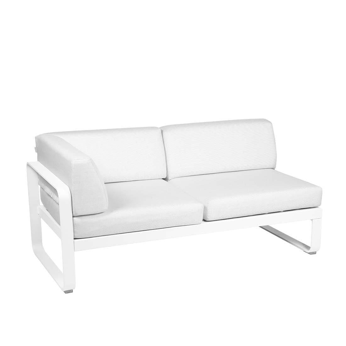 2-Sitzer Eckelement BELLEVIE mit Seitenkissen - Links - Original Homestories