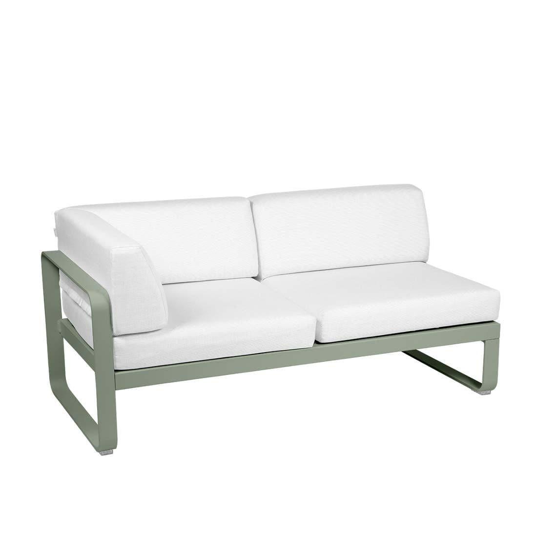 2-Sitzer Eckelement BELLEVIE mit Seitenkissen - Links - Original Homestories