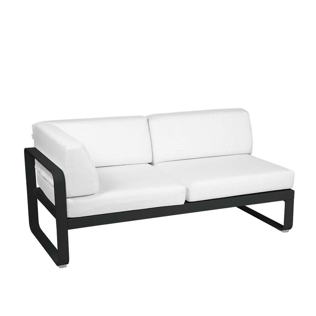 2-Sitzer Eckelement BELLEVIE mit Seitenkissen - Links - Original Homestories