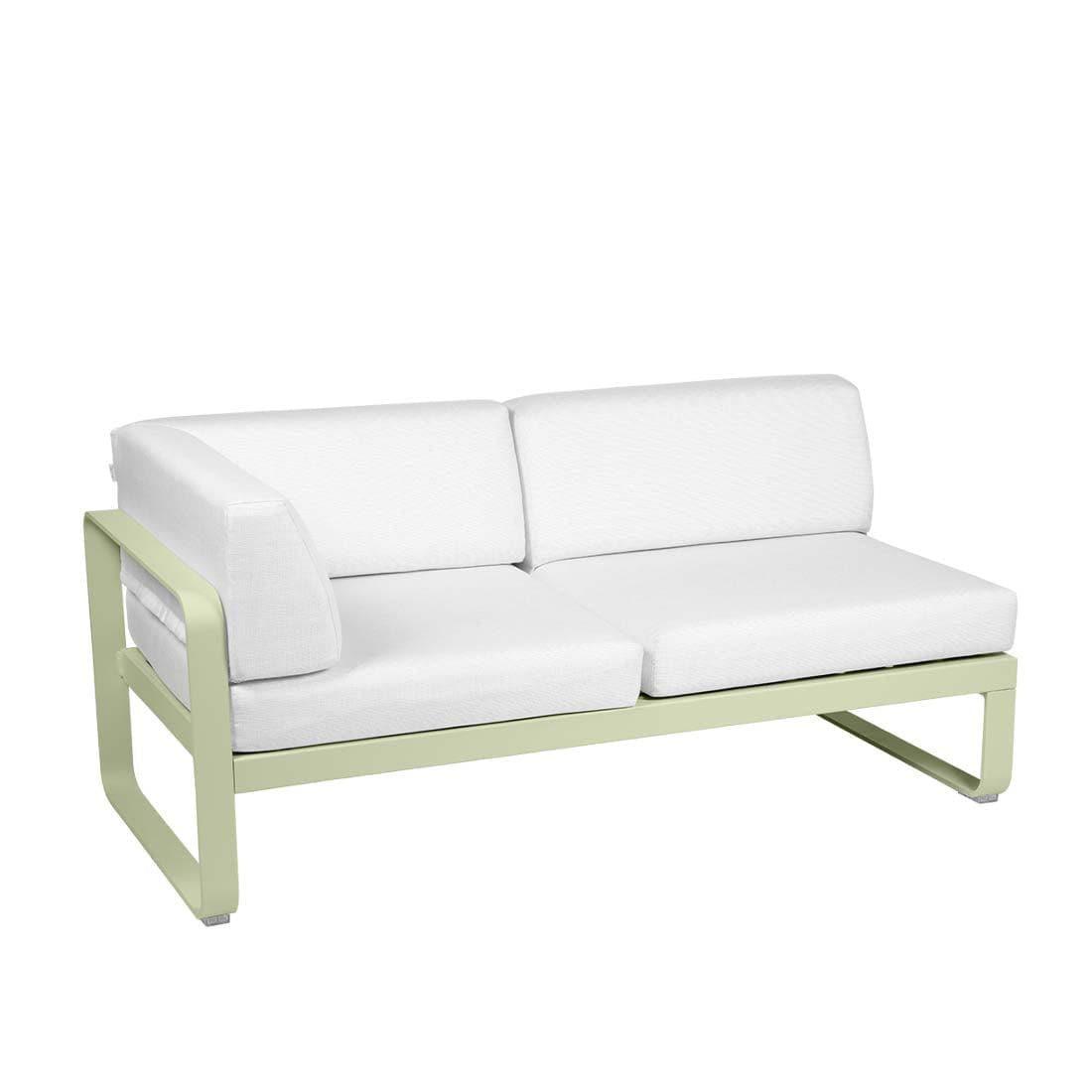 2-Sitzer Eckelement BELLEVIE mit Seitenkissen - Links - Original Homestories
