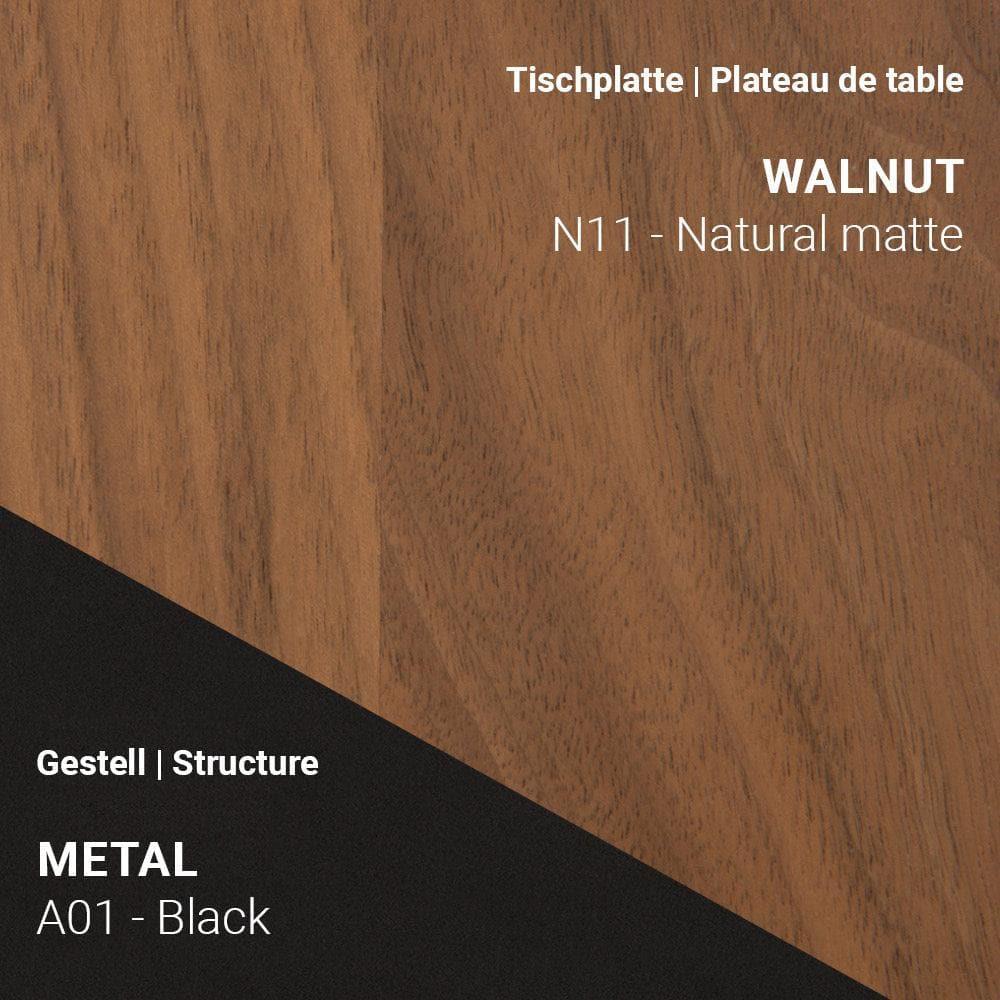 Ausziehtisch FLOAT T0501 - Nussbaum | Mobitec | Homestorys