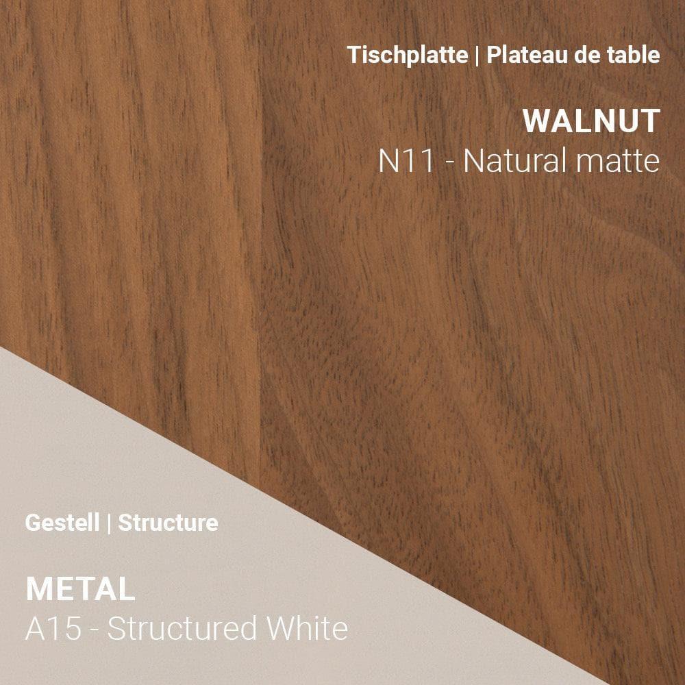 Esstisch FLOAT T0100 - Nussbaum | Mobitec | Homestorys