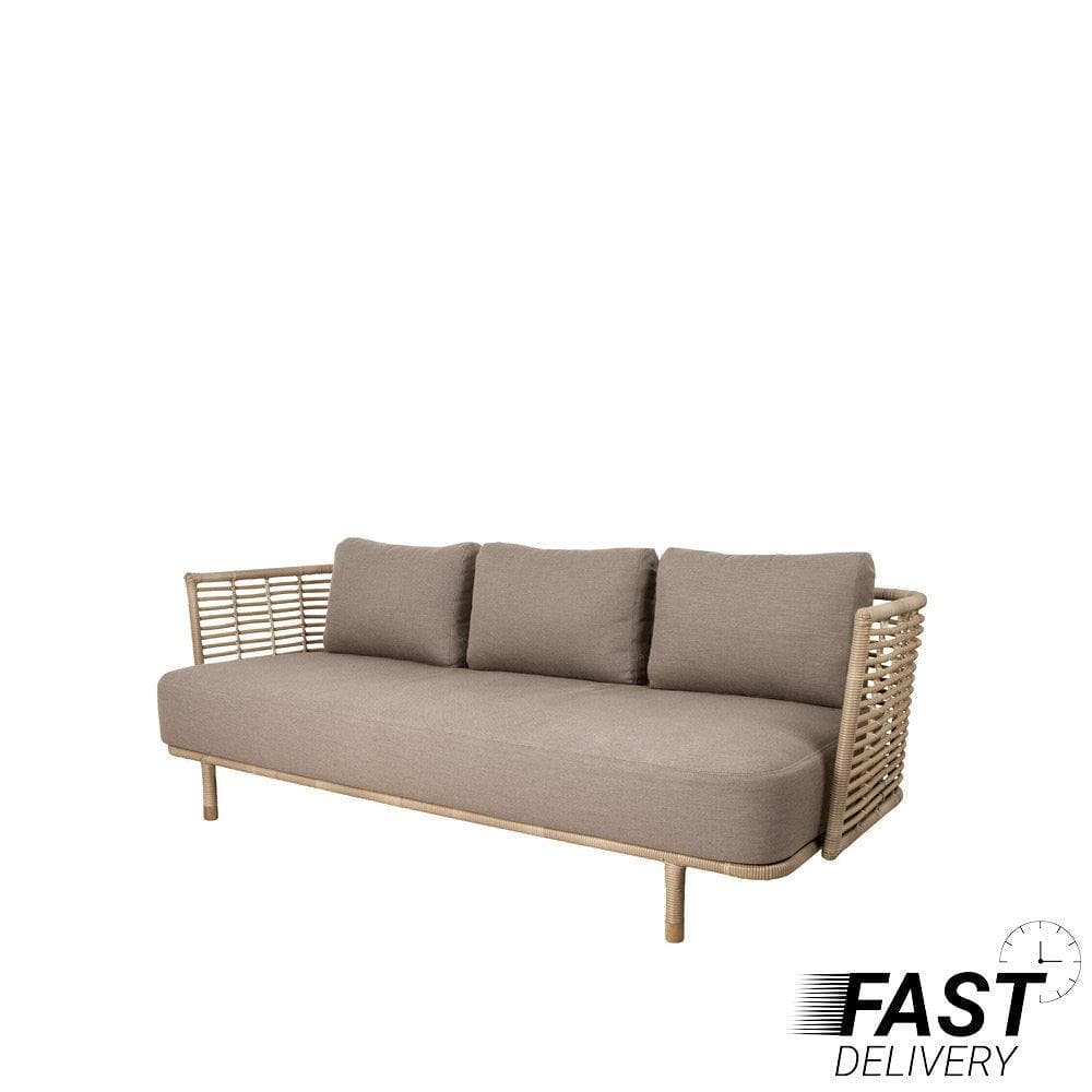 20 Sitzer Gartensofa SENSE mit Kissen