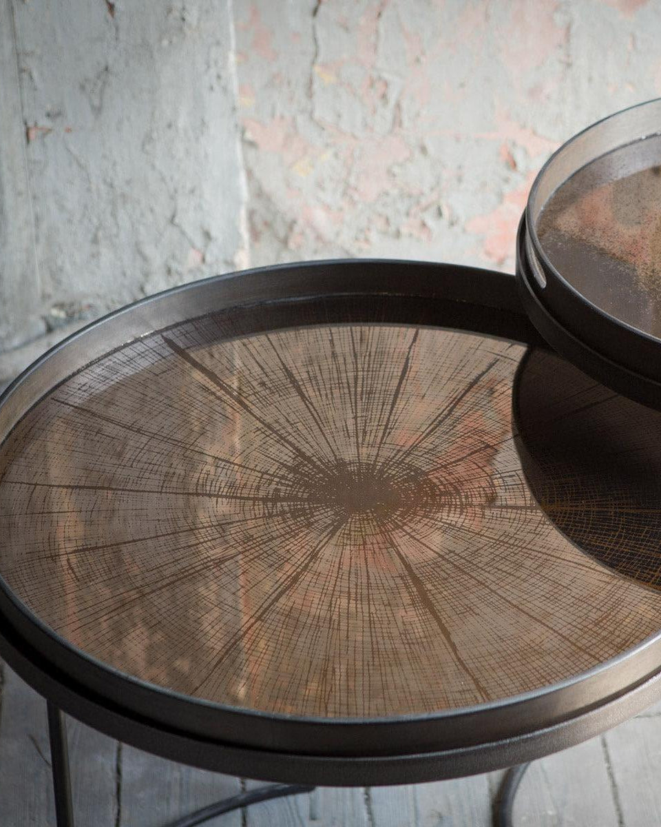 Tablett CLASSICS BRONZE SLICE - Ø61 | Ethnicraft | Homestorys