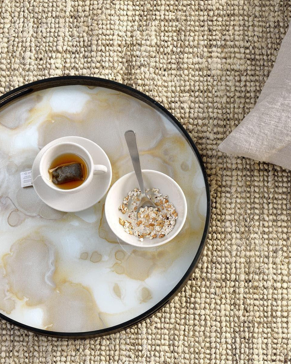 Tablett CLASSICS ORGANIC Indigo - Ø48 | Ethnicraft | Homestorys