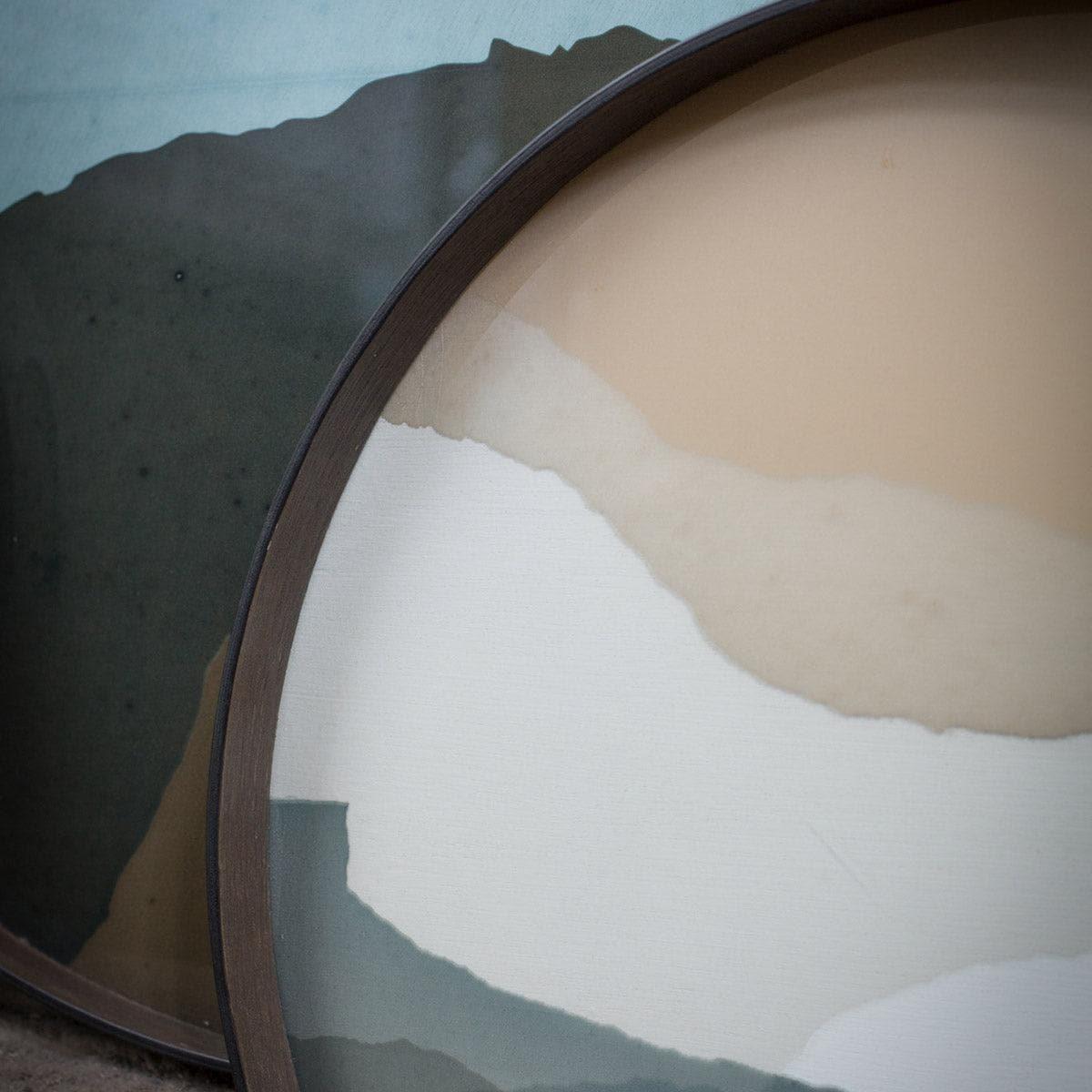 Tablett WABI SABI Graphite Rund - Ø92 | Ethnicraft | Homestorys