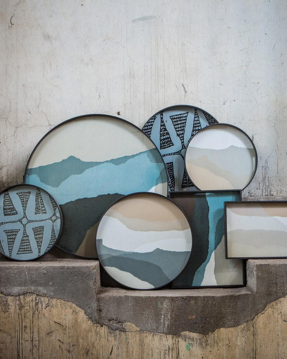 Tablett WABI SABI SAND Rund - Ø48 | Ethnicraft | Homestorys