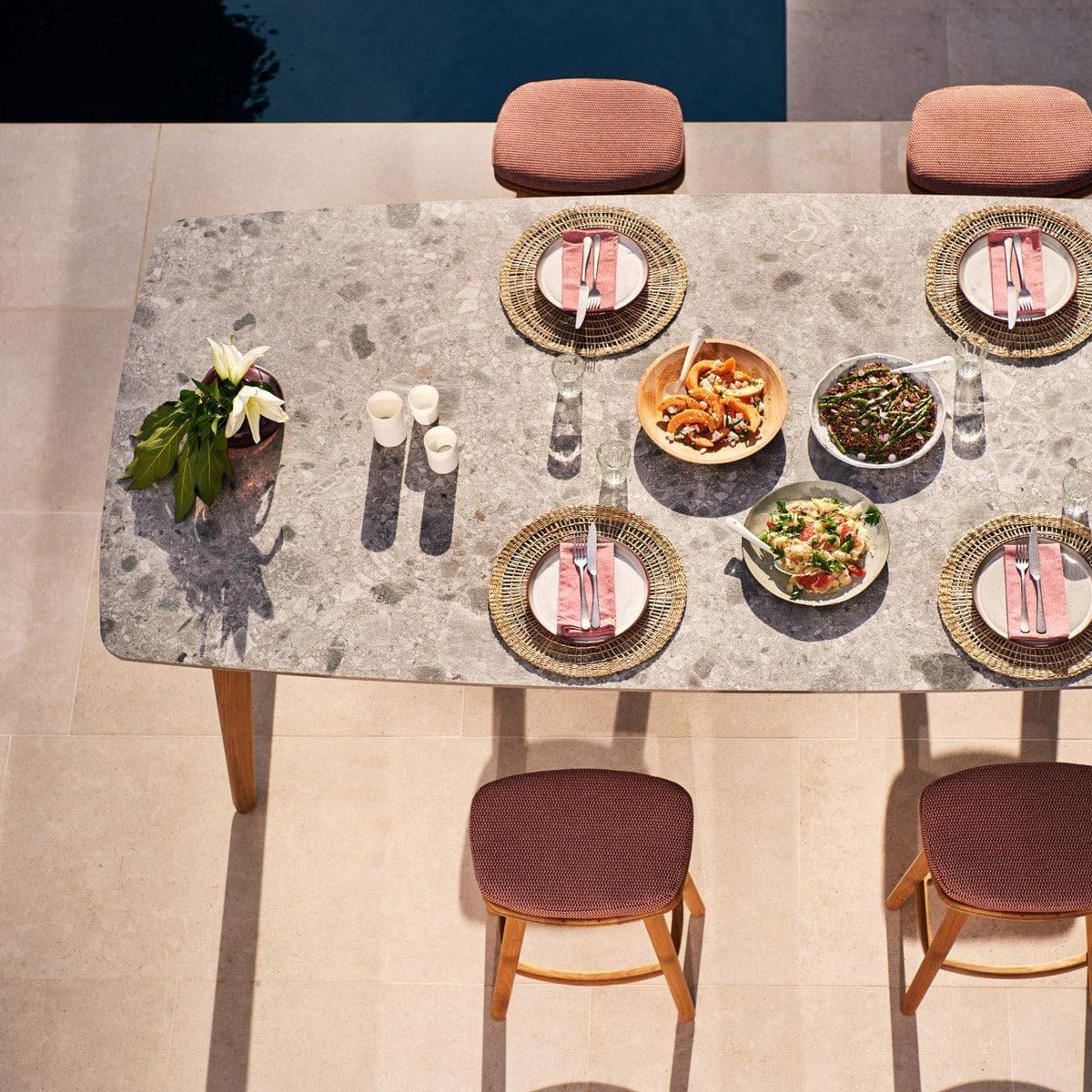 Hocker SOLID - Teak 61cm | Manutti | Homestorys