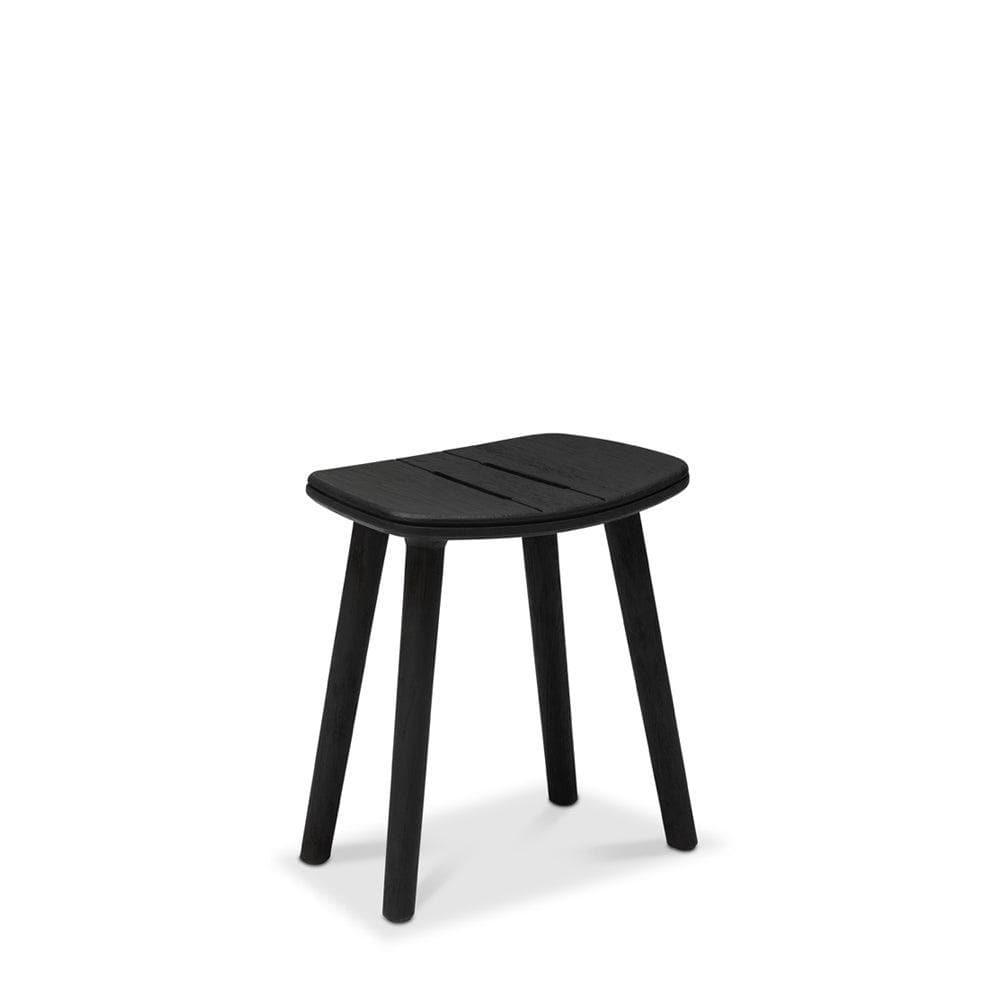 Hocker SOLID - Teak Nero 47cm | Manutti | Homestorys