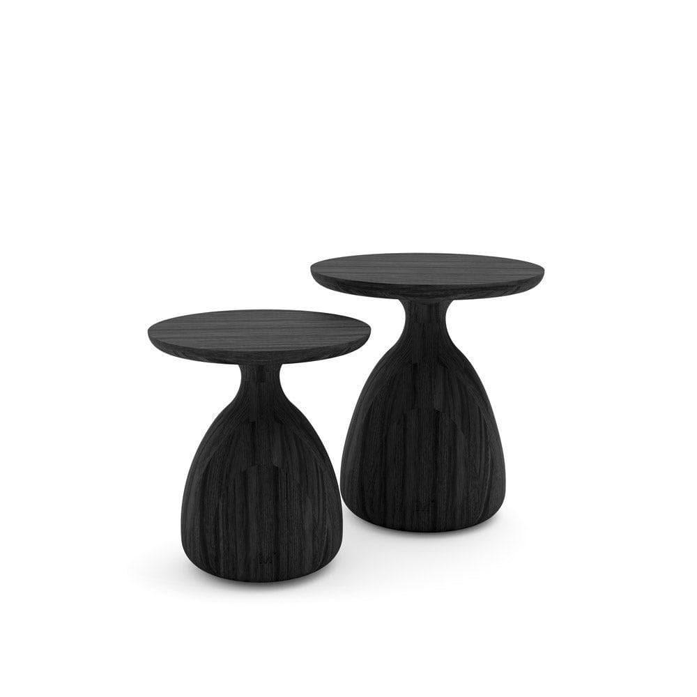 Beistelltisch TSUKI Ø35cm - Teak Scuro | Manutti | Homestorys