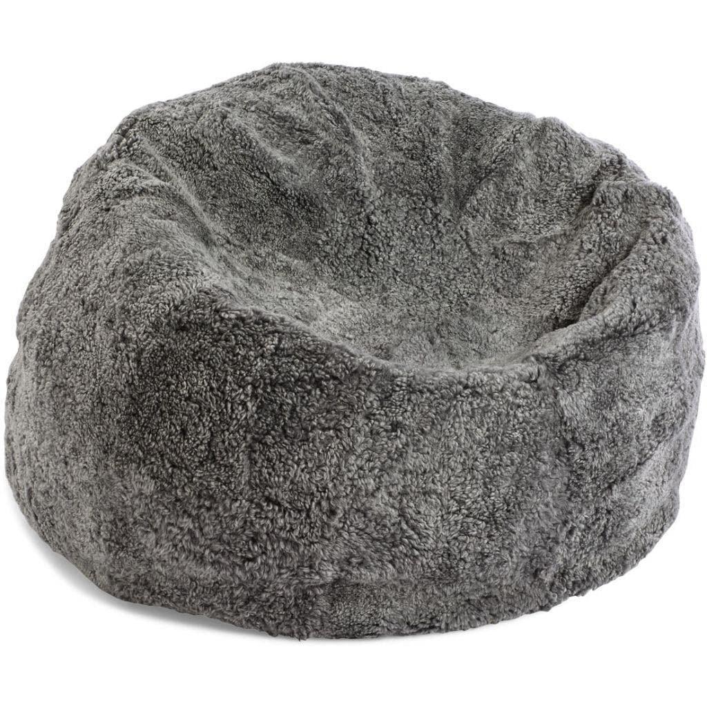 Natural Collection Lammfell Sitzsack aus Merino Wolle - L - Original Homestories