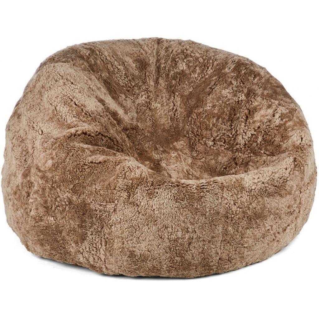 Natural Collection Lammfell Sitzsack aus Merino Wolle - L - Original Homestories