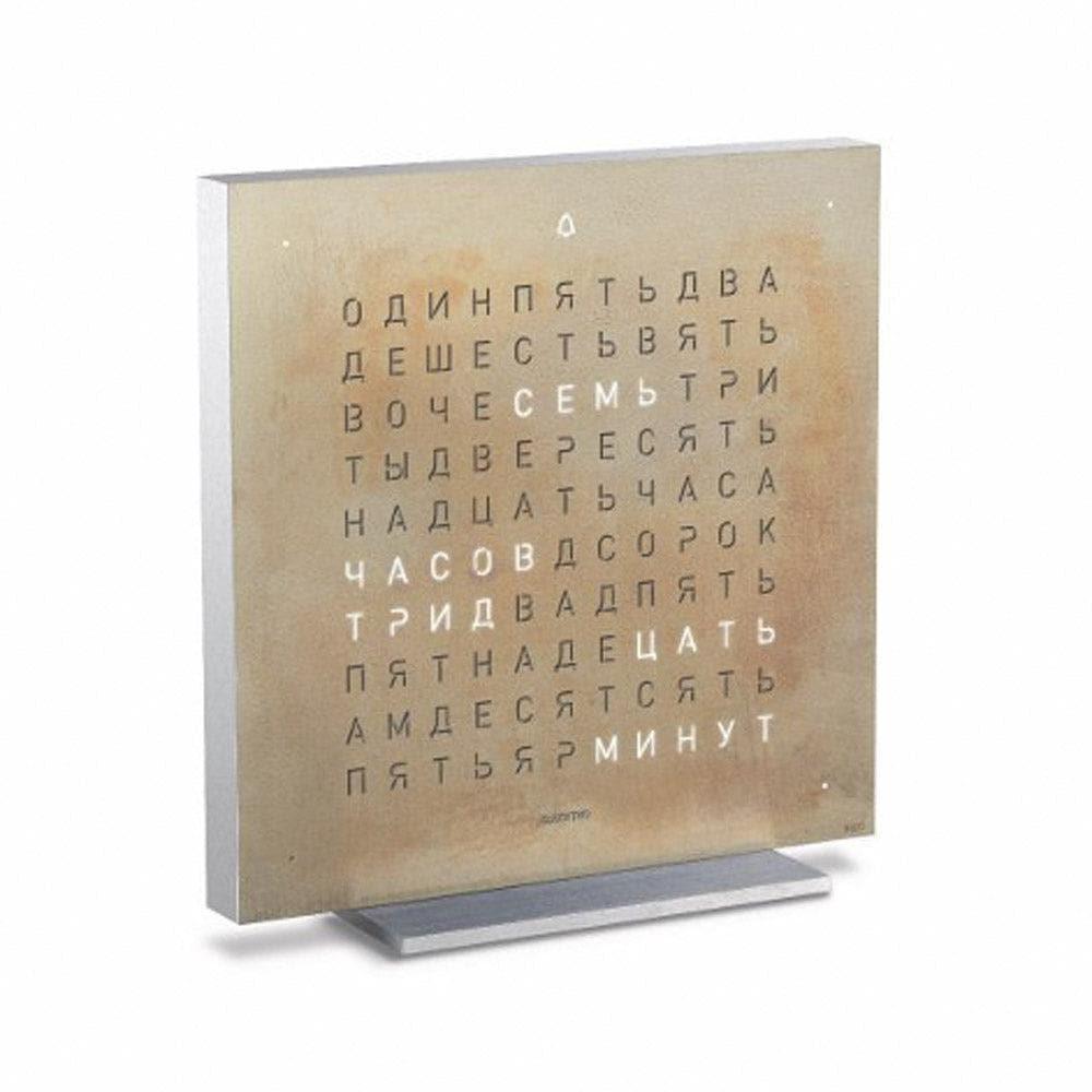 Tischuhr TOUCH Silver & Gold - Original Homestories