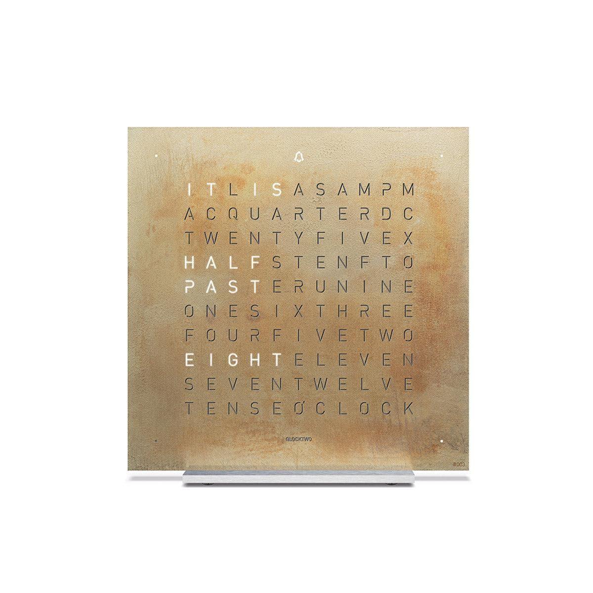 Tischuhr TOUCH Silver & Gold - Original Homestories