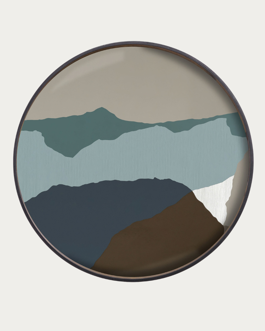 Plateau WABI SABI Graphite Rond - Ø92