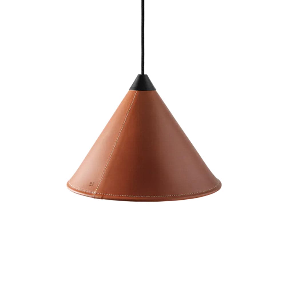 NAMIBIA hanging light - leather