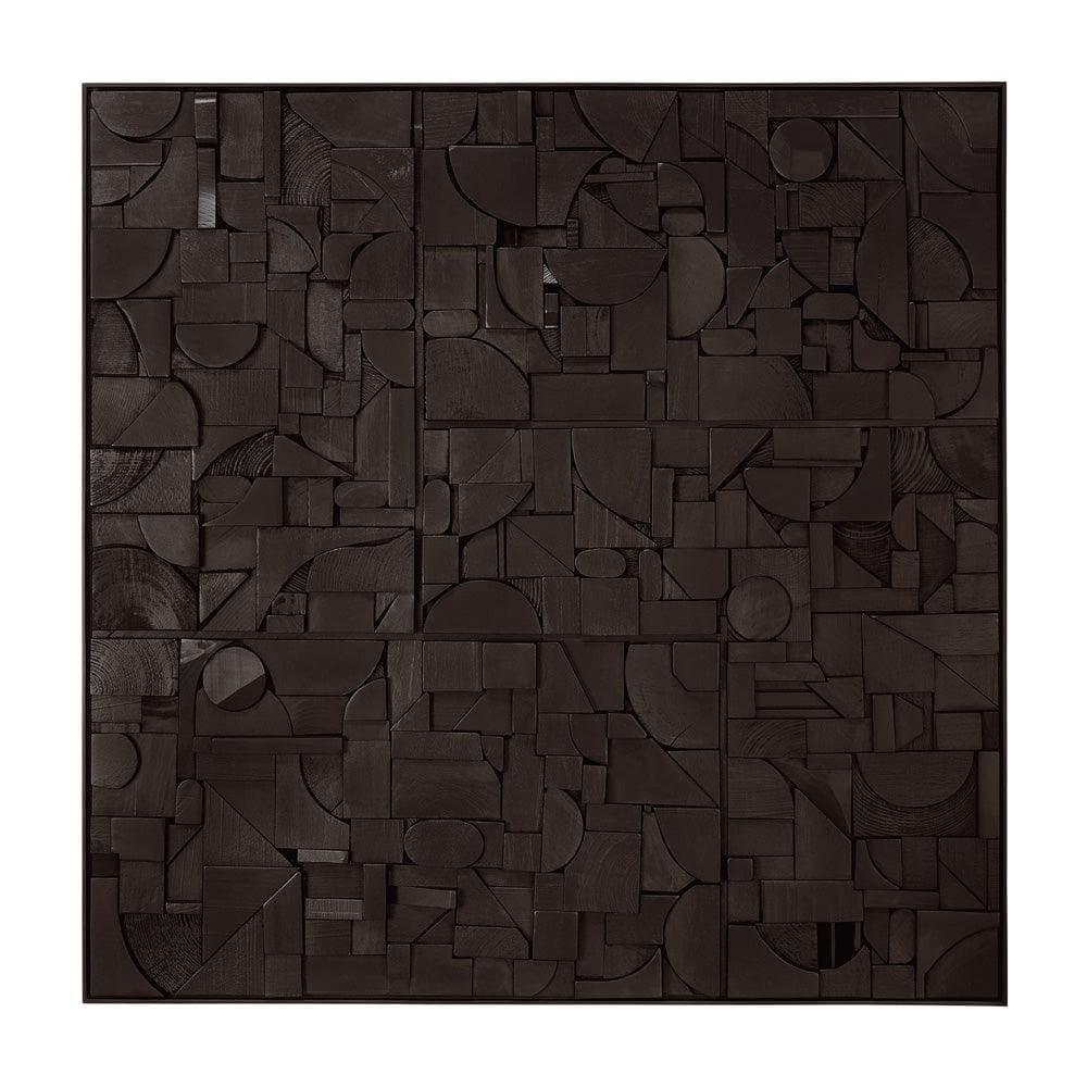 Wandkunst BRICKS quadratisch | Ethnicraft | Homestorys
