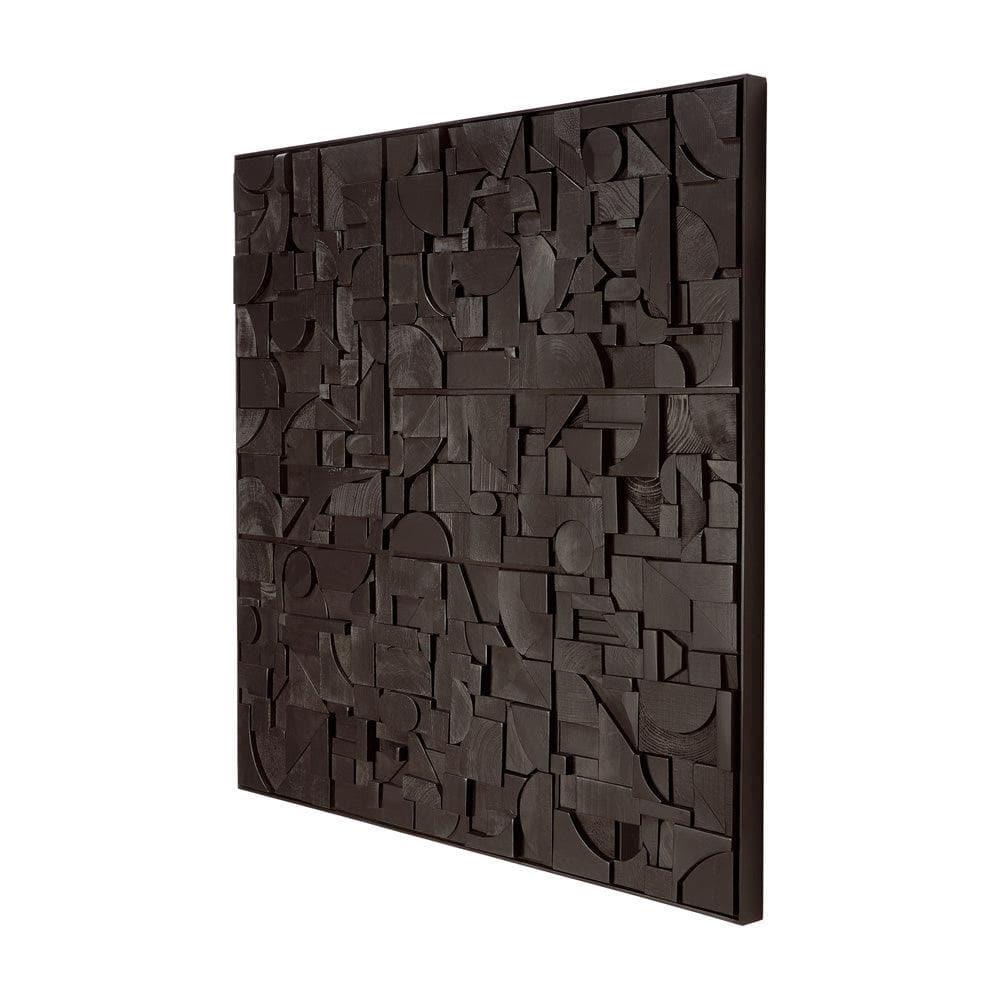 Wandkunst BRICKS quadratisch | Ethnicraft | Homestorys