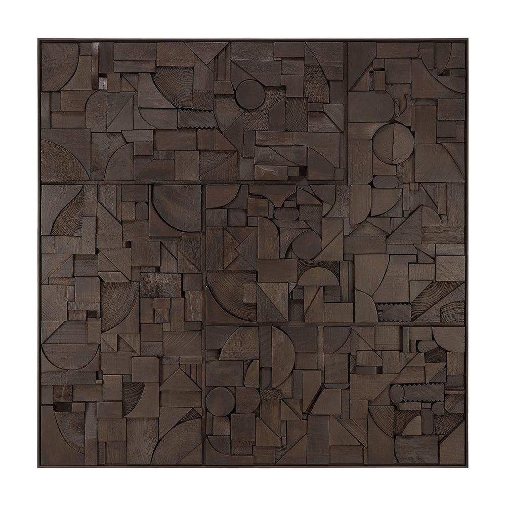 Wandkunst BRICKS quadratisch | Ethnicraft | Homestorys