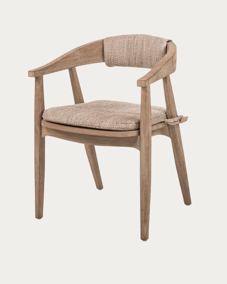 Garden chair with armrest FAYE