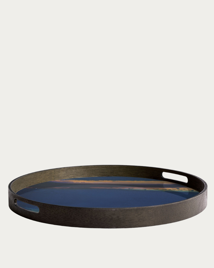 Tablett CLASSICS ORGANIC Indigo - Ø48