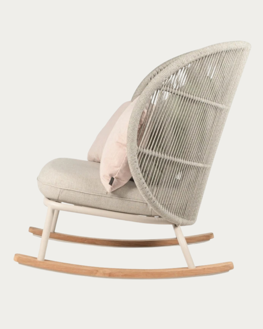 Schaukelstuhl KODO - Almond Kissen Set