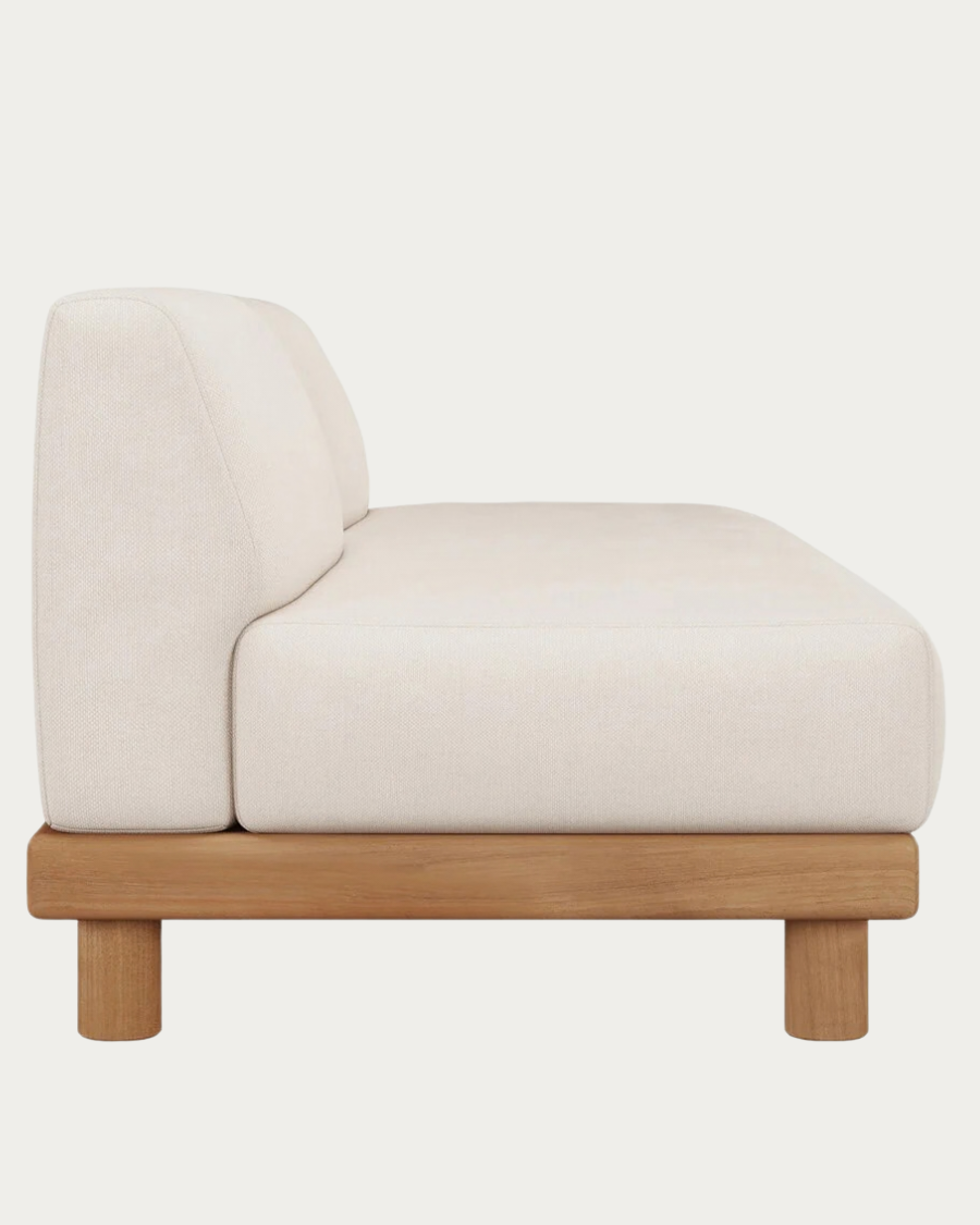 Canapé de jardin MONOCLE module deux places