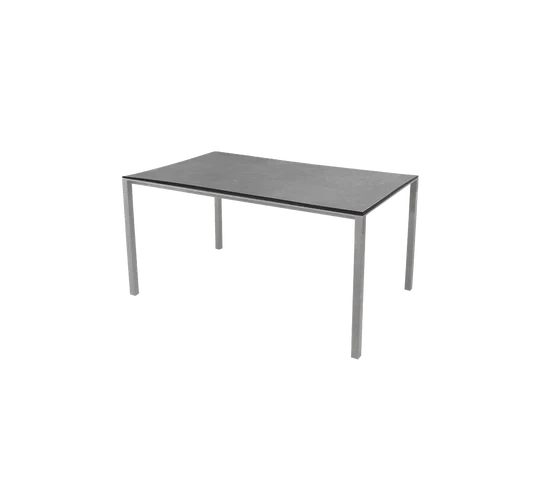 Dining table PURE Light grey 150x90