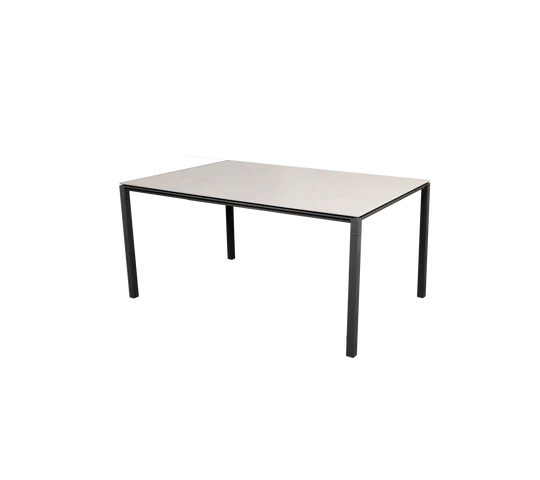 Table à manger PURE Lava gris 150x90