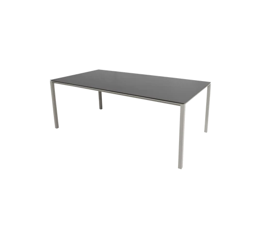 Dining table PURE Taupe 200x100