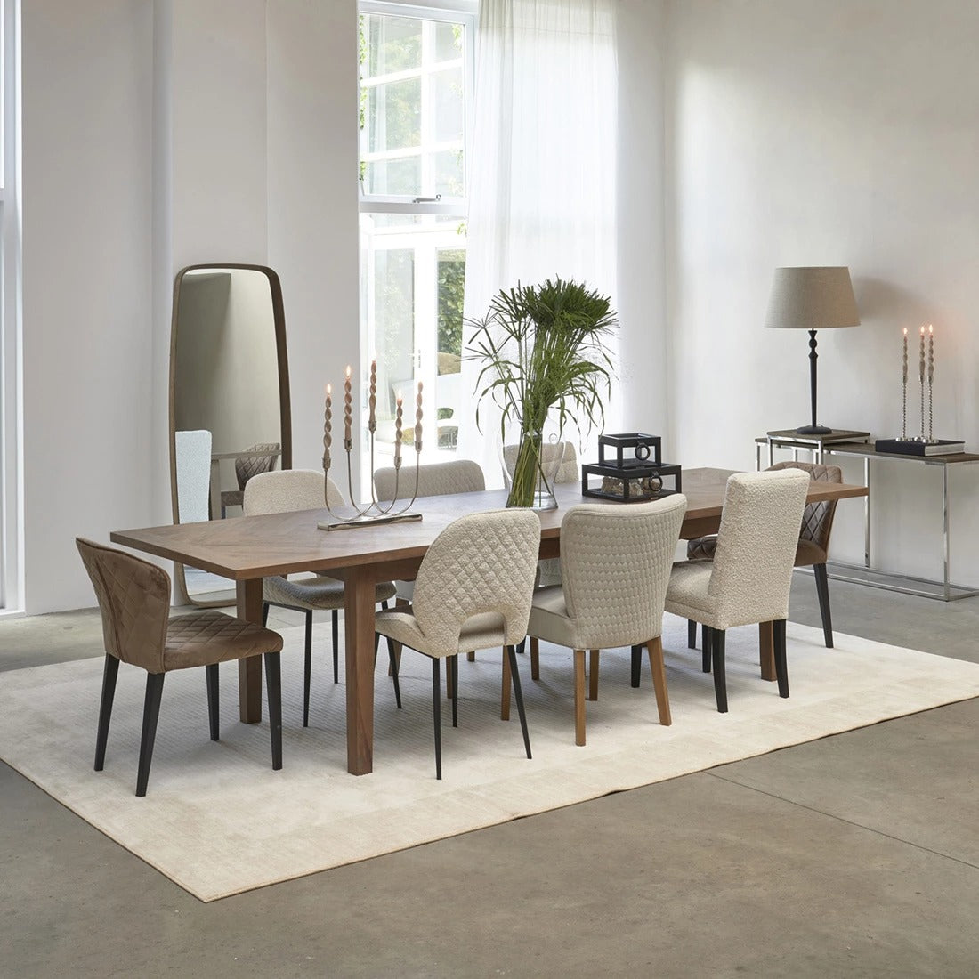 Bodie Hill dining table 180/260x100