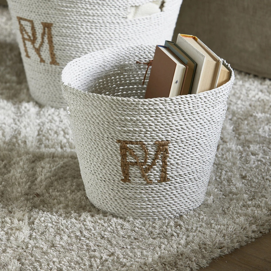 Basket set RM MONOGRAM