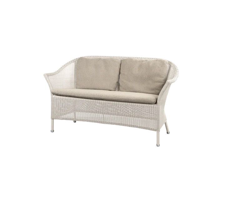 Gartensofa LANSING Sand 2 Sitzer