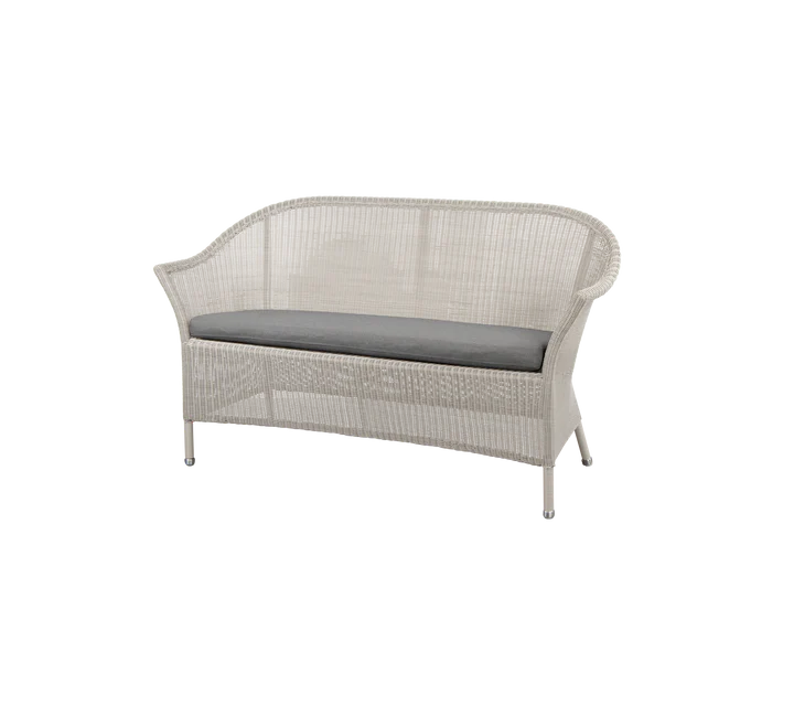 Gartensofa LANSING Sand 2 Sitzer