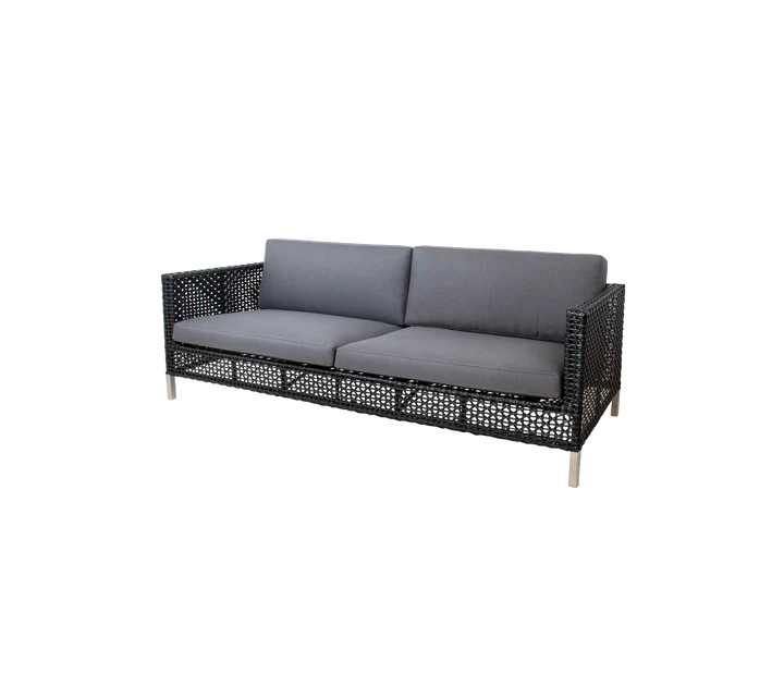 Gartensofa CONNECT Anthrazit 3 Sitzer