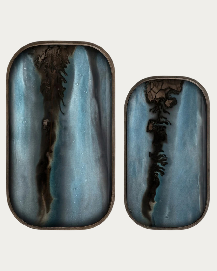 Plateau en verre ORGANIC