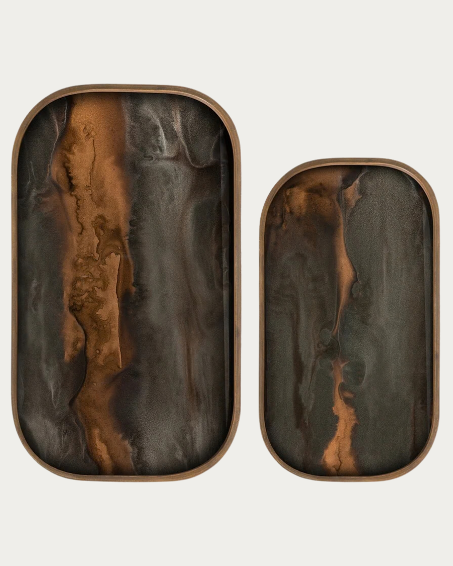 Plateau en verre ORGANIC