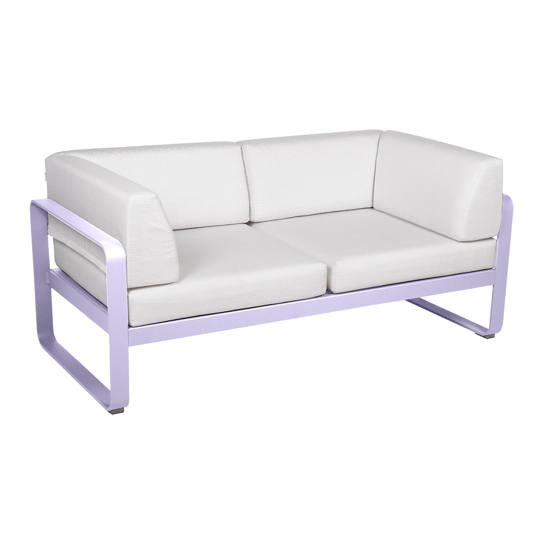 Gartensofa BELLEVIE - 2-Sitzer mit Seitenkissen