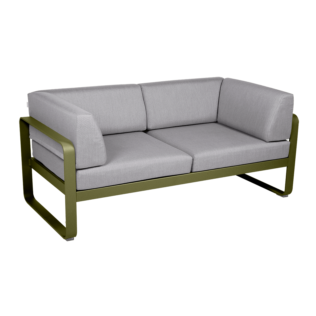 Gartensofa BELLEVIE - 2-Sitzer mit Seitenkissen
