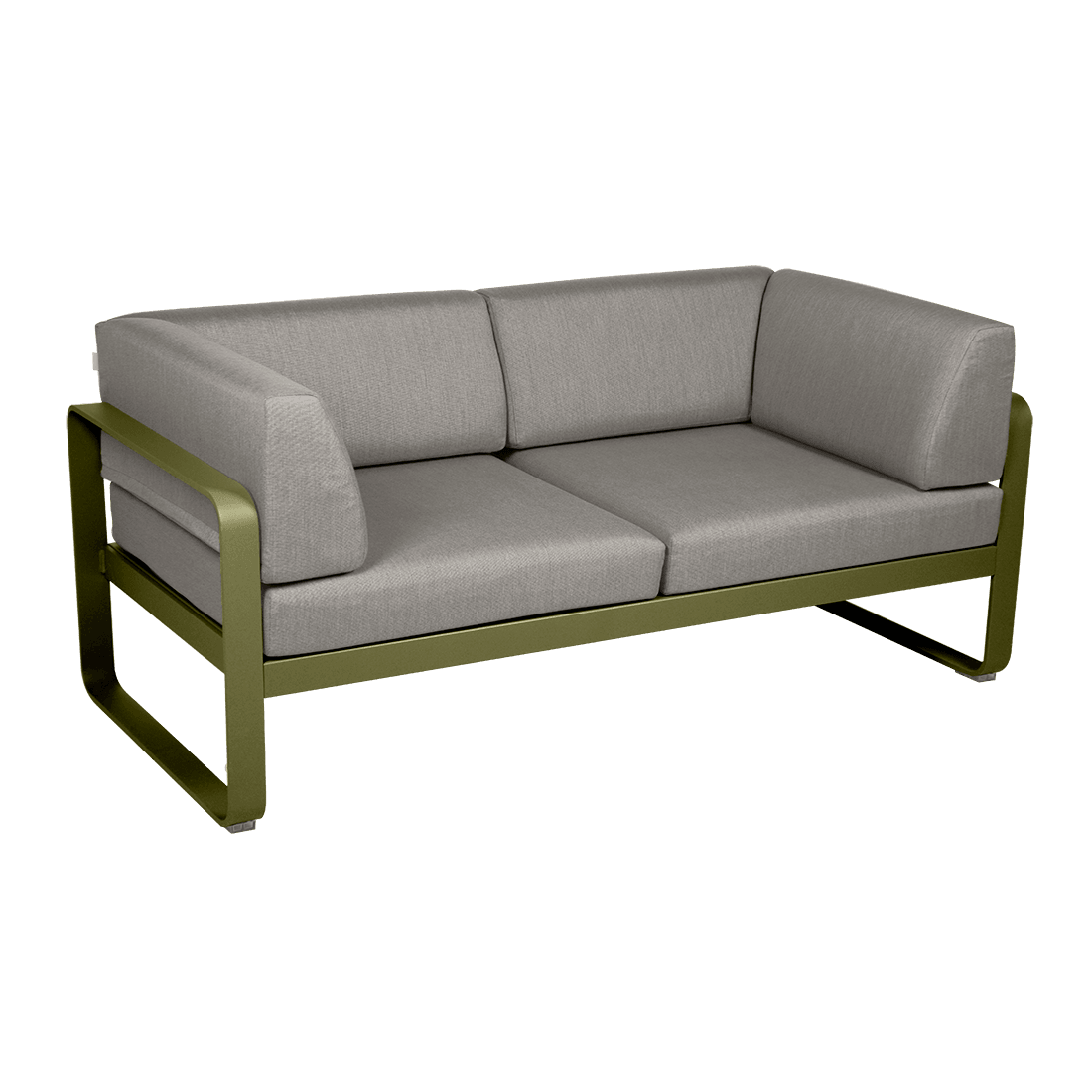 Gartensofa BELLEVIE - 2-Sitzer mit Seitenkissen
