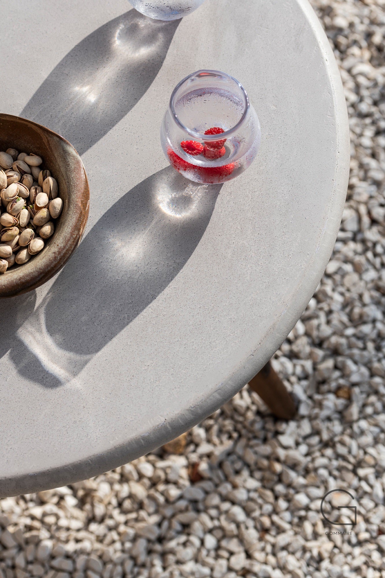 Gartentisch low FAYE Beton