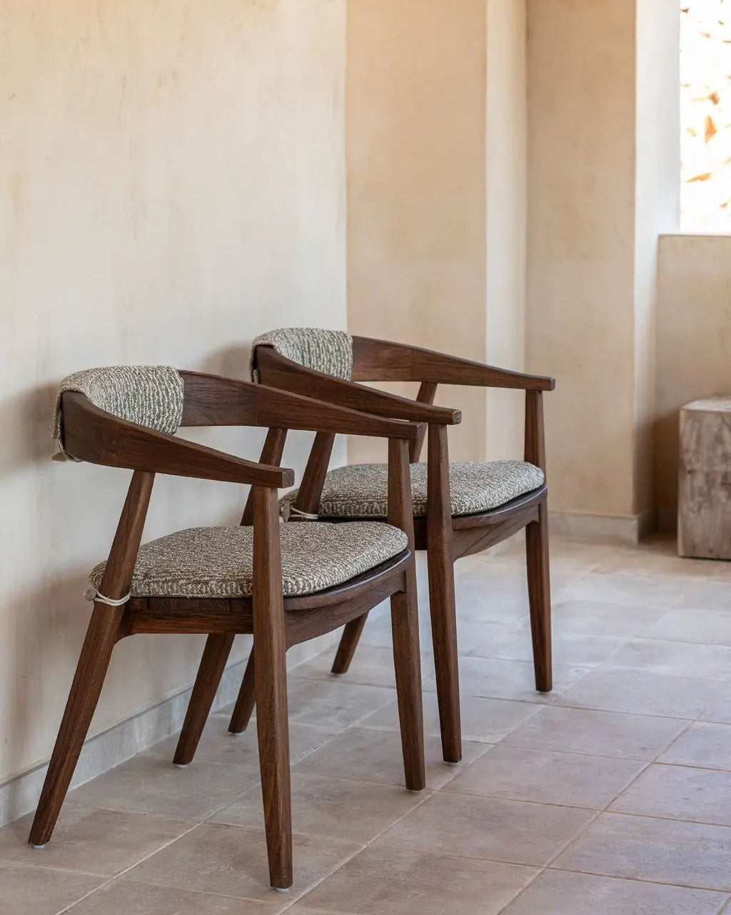 Garden chair with armrest FAYE 2