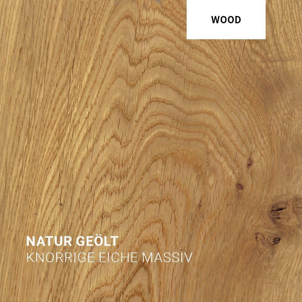 Knorrige Eiche Natur geölt