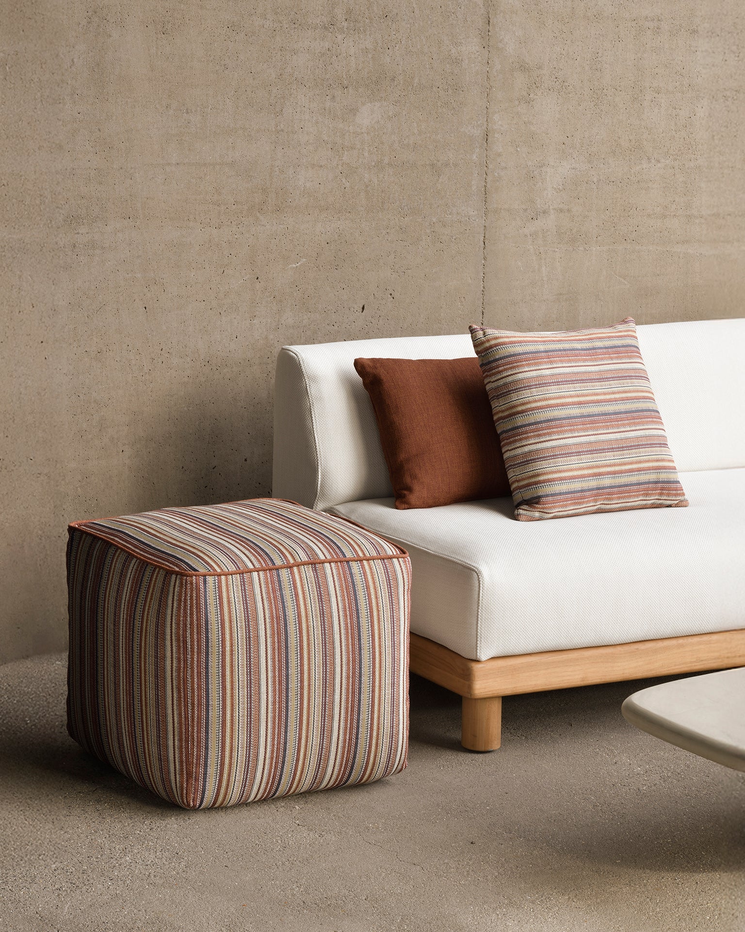 Coussins Stripes ZAHARA OUTDOOR