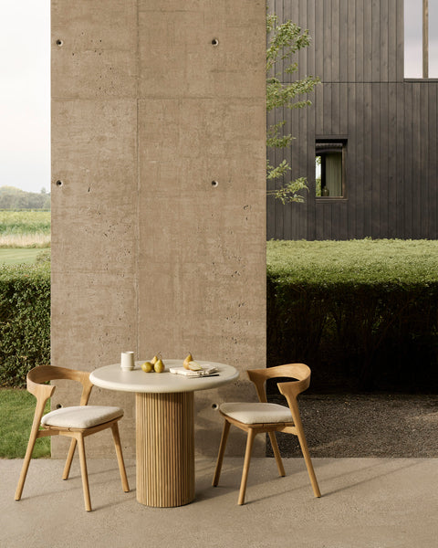 ROLLER MAX Gartentisch Teak & Beton von Ethnicraft