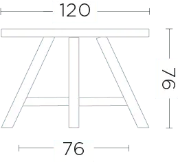 Table de jardin FAYE