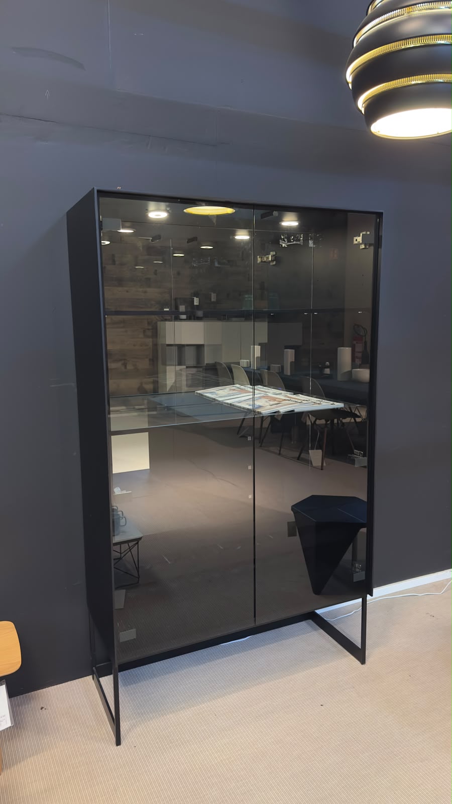 Scholtissek ALLESKÖNNER Schrank mit Massivholz-Rückwand und Eisengestell
