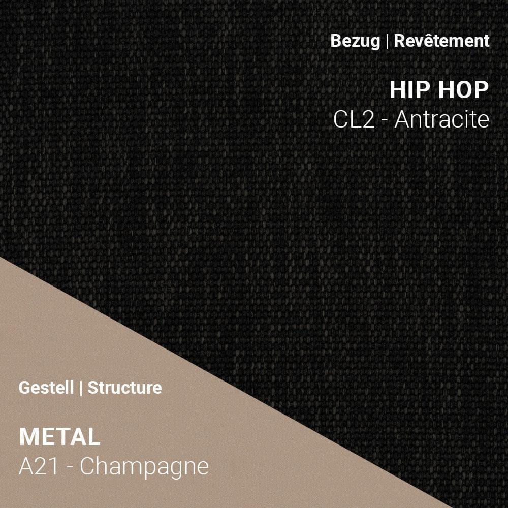 Armlehnstuhl MOOD 95 M0712 Drehbar - Stoff | Mobitec | Homestorys