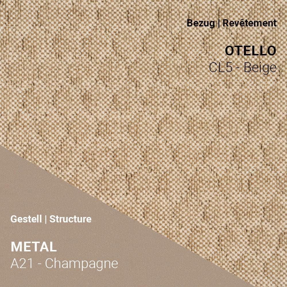 Armlehnstuhl MOOD 95 M0712 Drehbar - Stoff | Mobitec | Homestorys